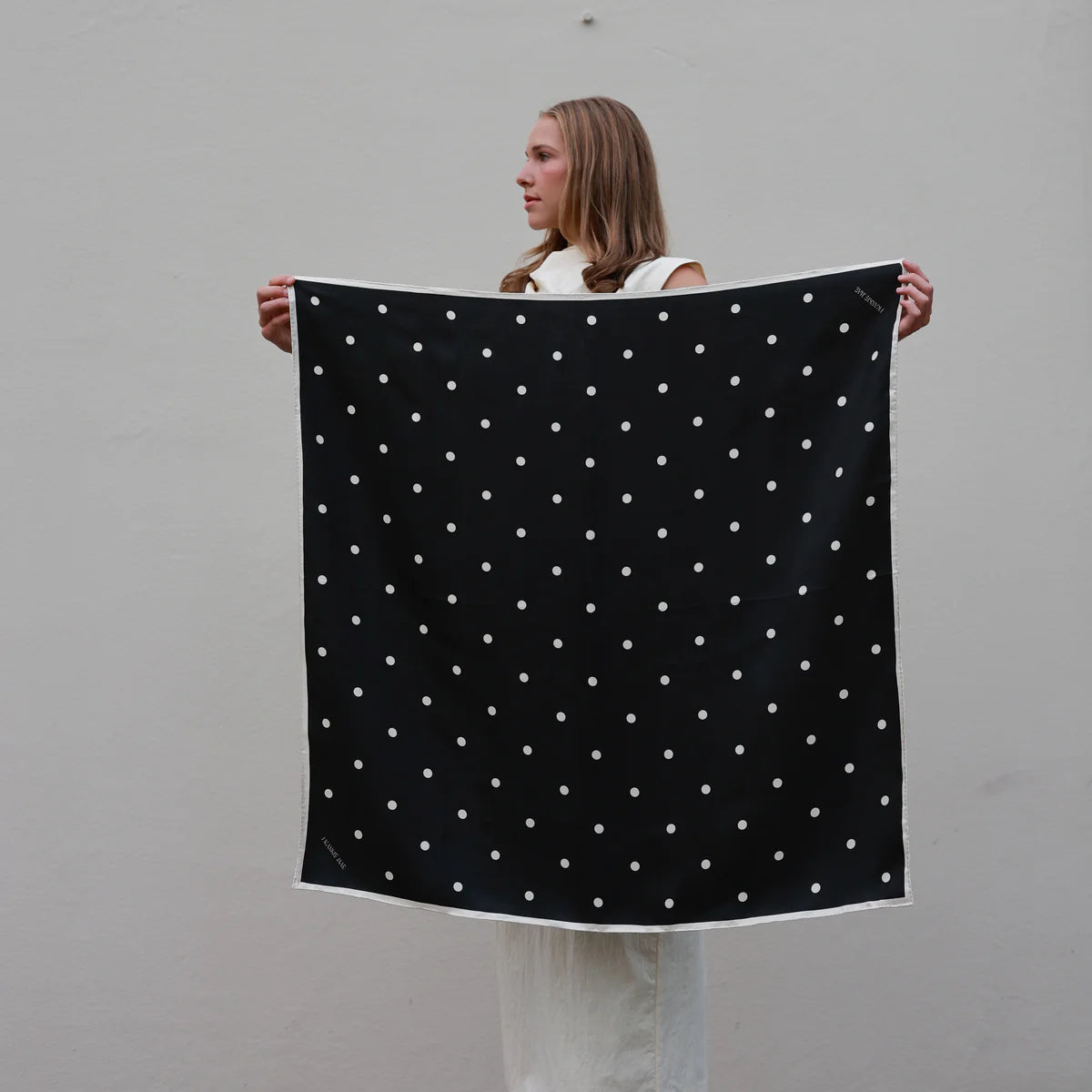 Black Polka Dot