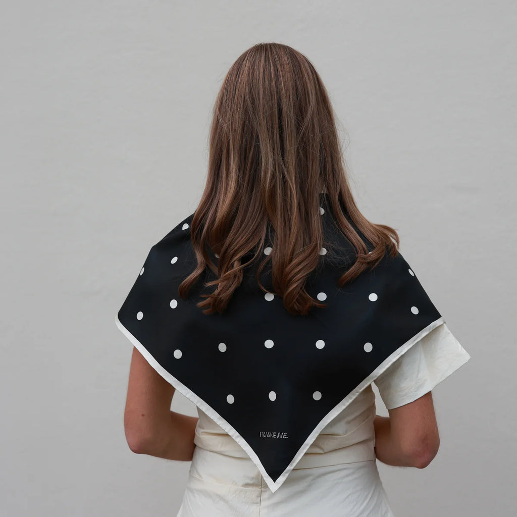 Black Polka Dot