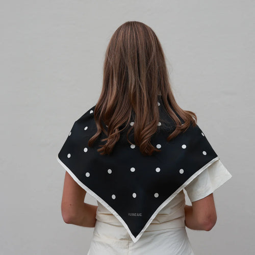 Black Polka Dot