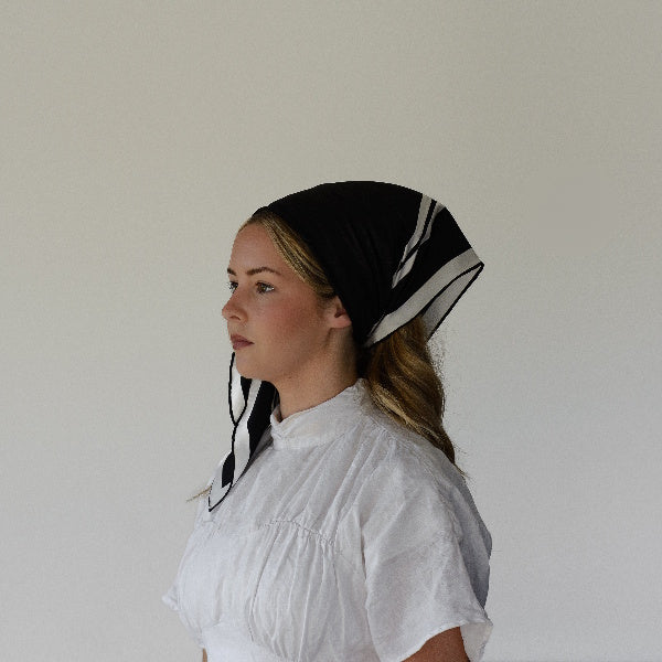 Towelling Overlay Scarf-Shape – Double Back