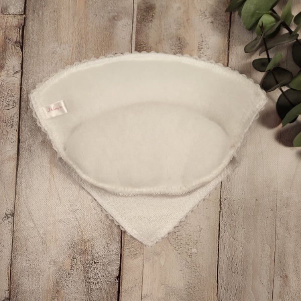 Towelling Overlay Scarf-Shape – Double Back