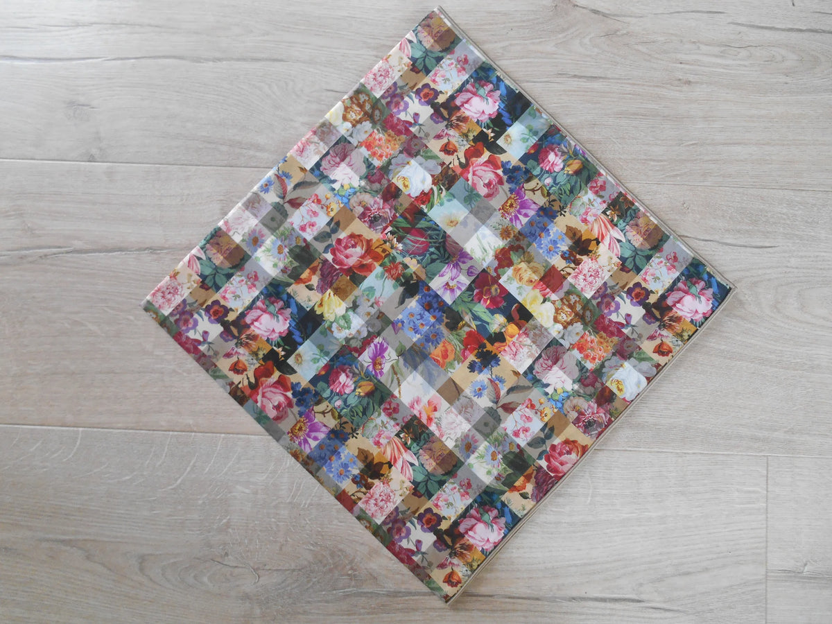 Liberty Patterned Headscarf - Archive Gingham