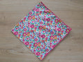 Liberty Patterned Headscarf - Betsy Deep Pink