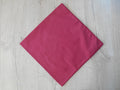 Liberty Plain Headscarf - Claret w/Claret edge