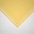 Classic Border Scarf - Yellow
