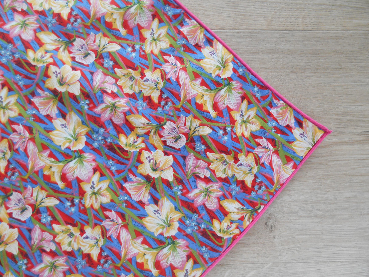 Liberty Patterned Headscarf - Freesia Frills