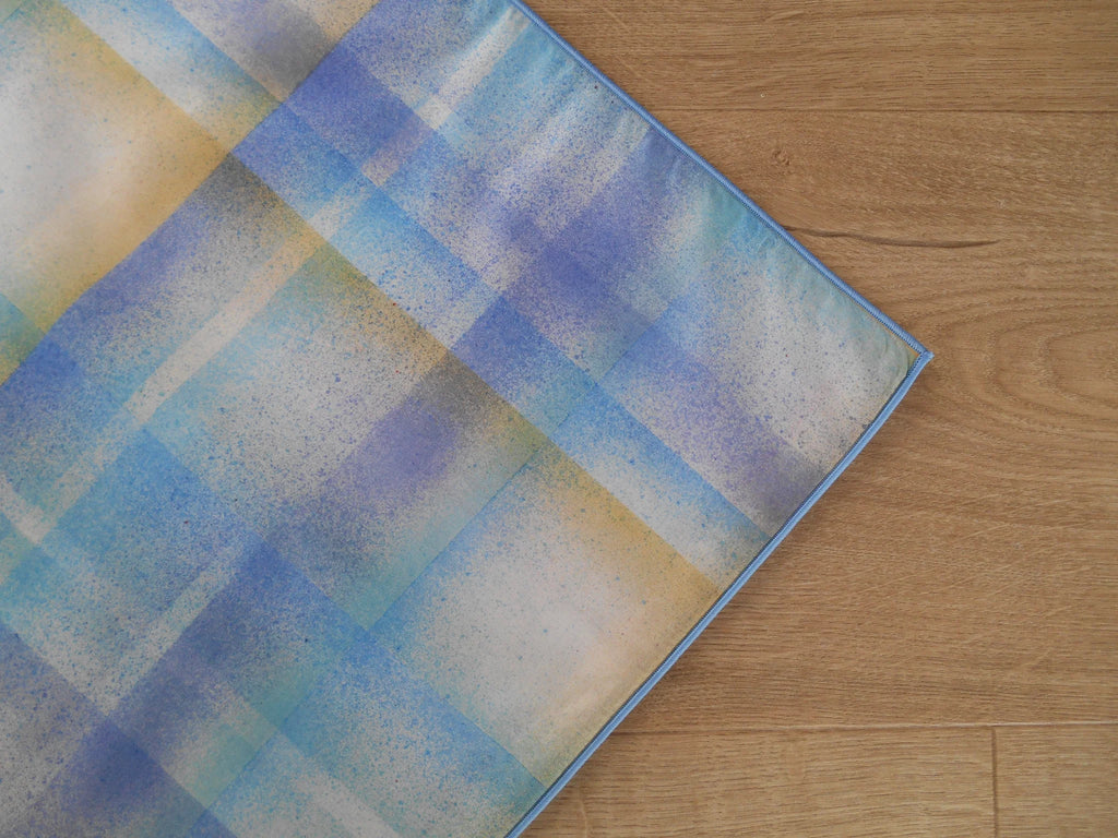 Liberty Patterned Headscarf - Technicolour Check