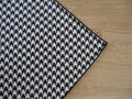 Black/White Houndstooth 59cm