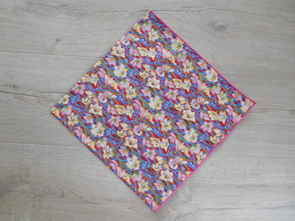 Liberty Patterned Headscarf - Freesia Frills