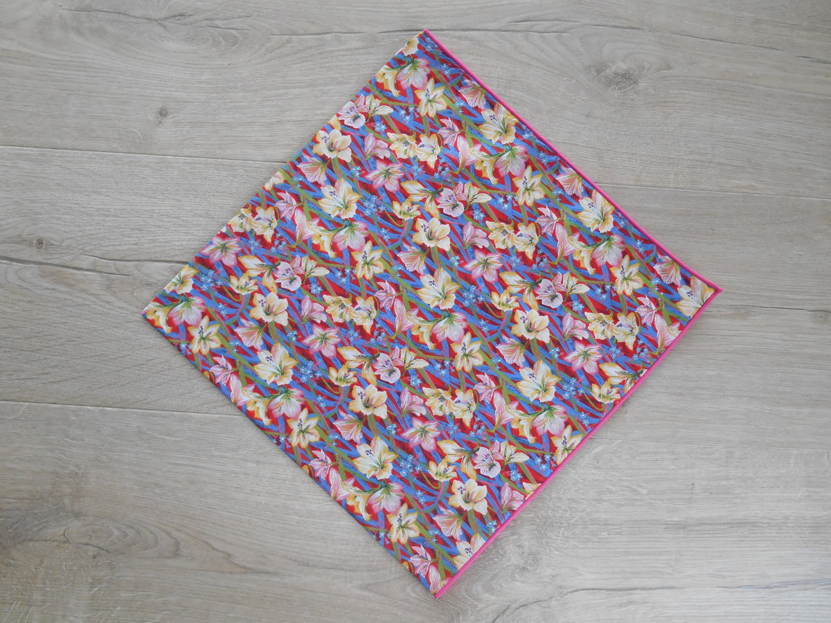Liberty Patterned Headscarf - Freesia Frills