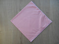 Liberty Plain Headscarf - Peony Pink with White Edge