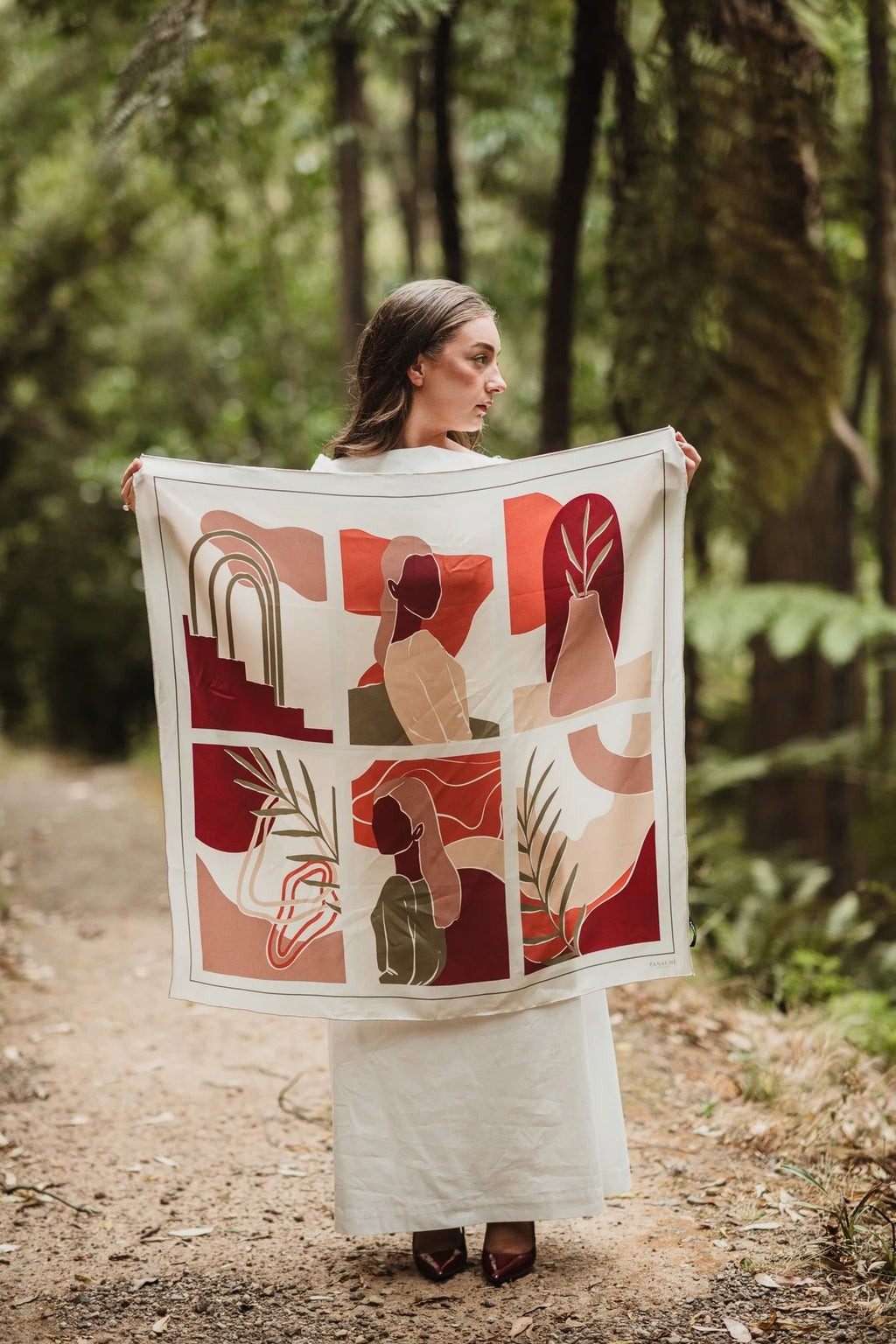 Nayeli Silk Scarf 90x90