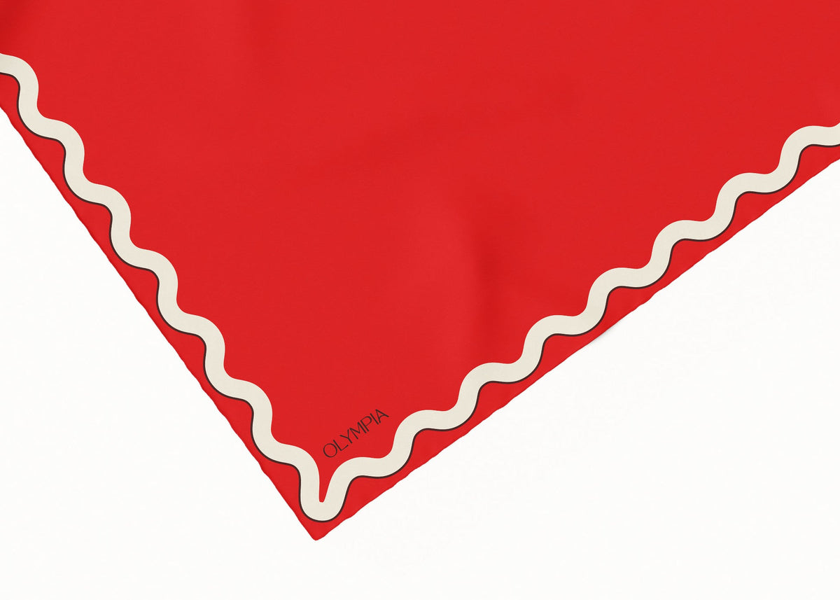 Sophie Wild Poppy Scarf