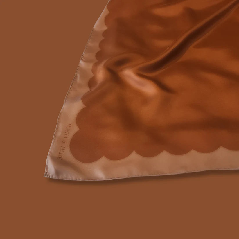 Ochre  Scallop Plain