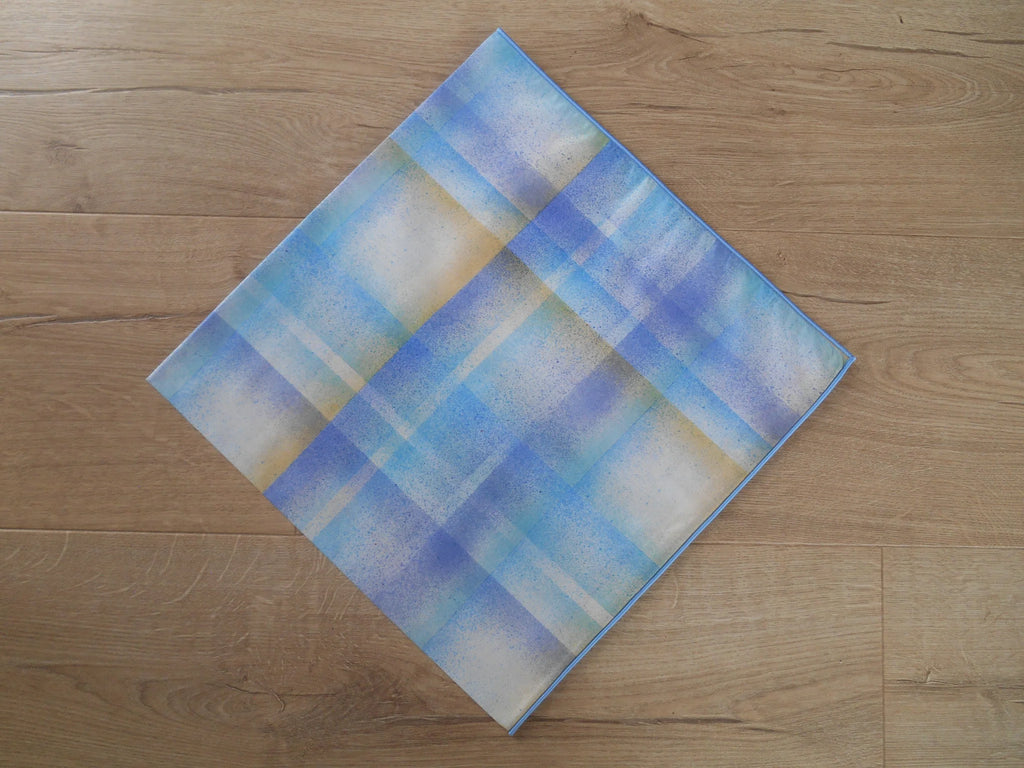 Liberty Patterned Headscarf - Technicolour Check