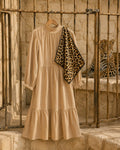 Leopard - w/black edge 59cm