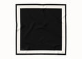 Imelda EbonyAntique White Scarf