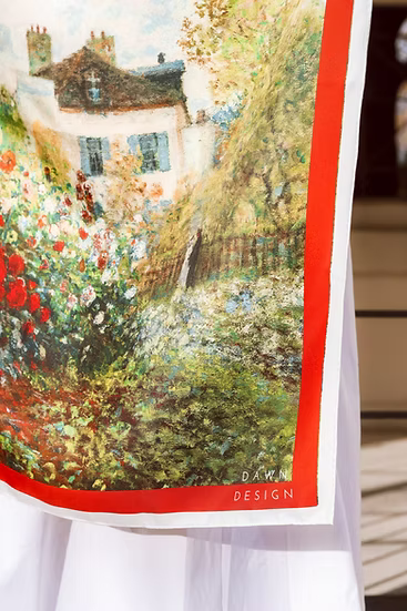 Maison Garden - Silk Scarf