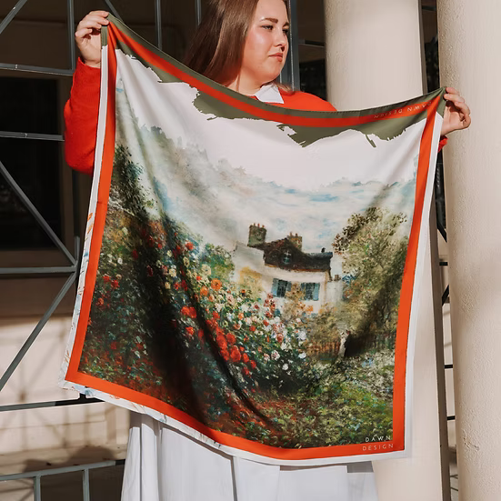 Maison Garden - Silk Scarf