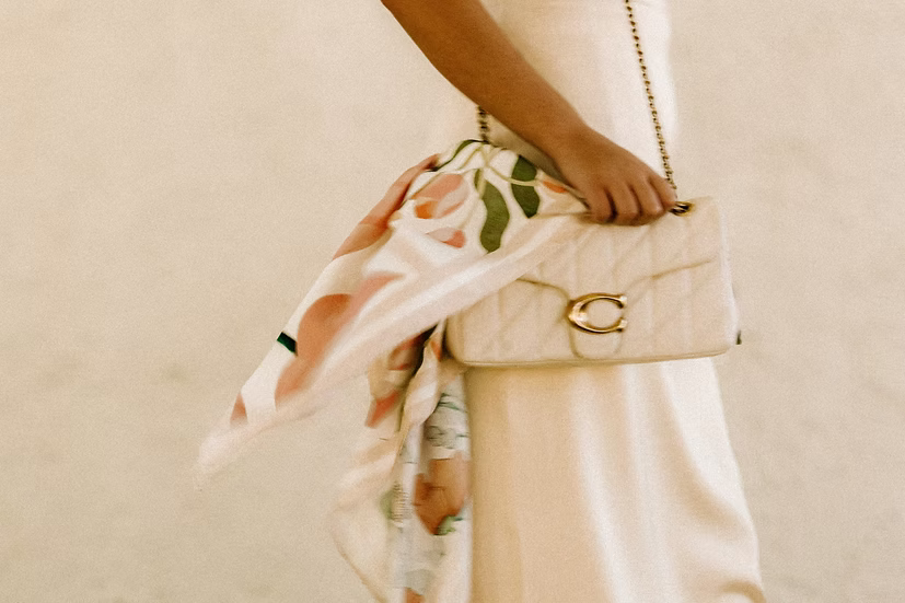 Flower Market - Pink Silk Scarf
