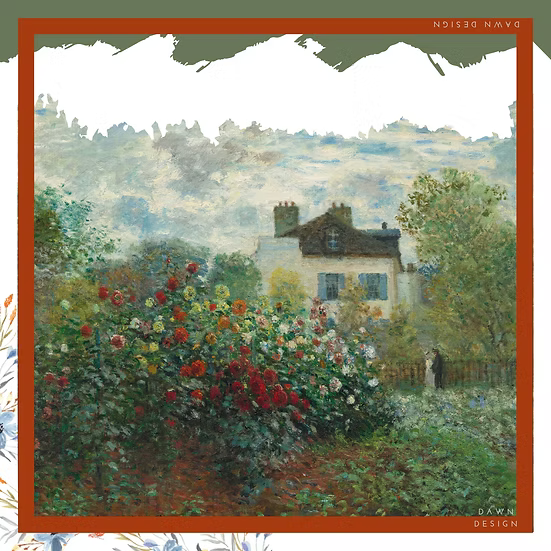 Maison Garden - Silk Scarf
