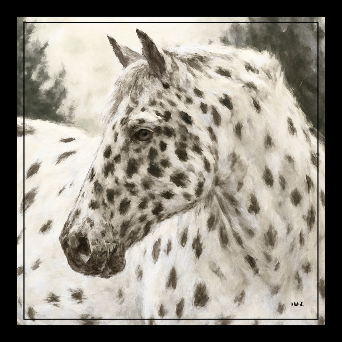 Snowfall Spirit Silk Scarf