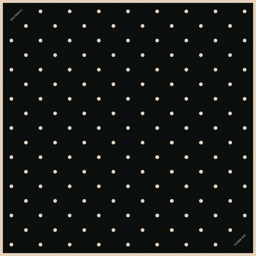 Black Polka Dot